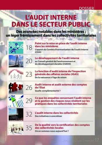 N°006 - mai 2016 L’audit interne dans le secteur public / administration centrale / collectivités territoriales page 17