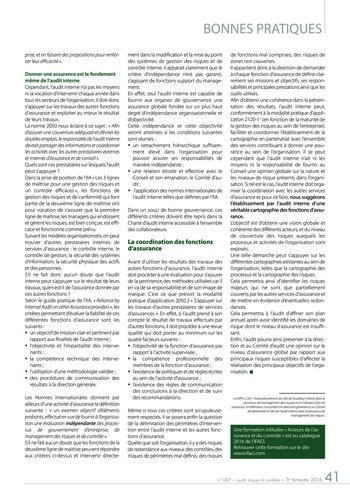 N°007 - juil 2016 L’audit interne et le développement durable / integrated reporting page 41