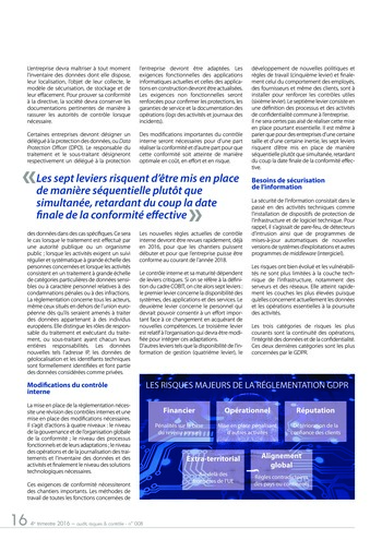 N°008 - déc 2016 L’audit interne et le numérique (dématérialisation, outils connectés, cloud …) page 16