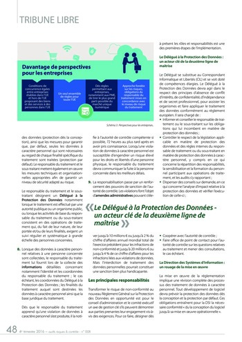 N°008 - déc 2016 L’audit interne et le numérique (dématérialisation, outils connectés, cloud …) page 48