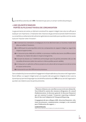 <IR> Piloter et communiquer la création de valeur (IFACI/CNCC) page 17
