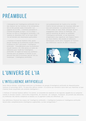 L'univers de l'intelligence artificielle et les défis à relever page 2