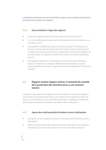 Contrôles-clés de l'organisation de la protection des données / IIA Germany page 22