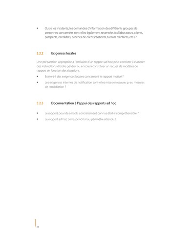Contrôles-clés de l'organisation de la protection des données / IIA Germany page 23