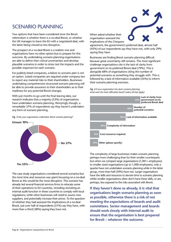Organisations’ preparedness for Brexit: an internal audit perspective page 6
