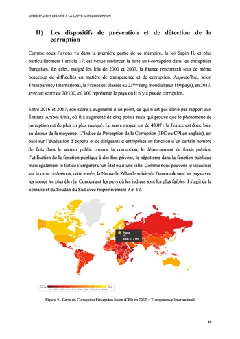 Prix Olivier Lemant 2019 - Guide d'audit relatif à la lutte anti-corruption page 51