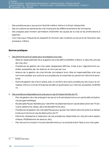 Guide des risques cyber - Ifaci 2.0 / 2020 page 38
