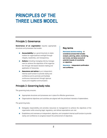 Position Paper - The IIA's Three lines Model - IIA - 2020 page 4