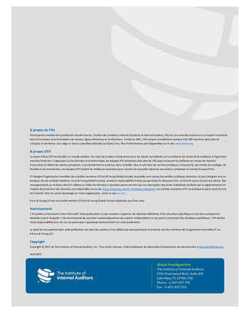 Perspectives Internationales - Panorama des risques ESG page 40