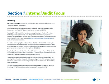 2022 IIA Premier Global Research Internal Audit - A Global View page 10