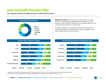 2022 IIA Premier Global Research Internal Audit - A Global View page 17