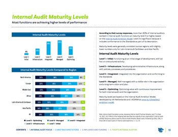 2022 IIA Premier Global Research Internal Audit - A Global View page 21