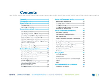 2022 IIA Premier Global Research Internal Audit - A Global View page 3