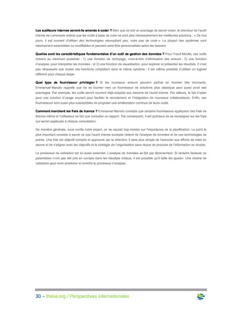 Perspectives Internationales - Data Analytics page 30
