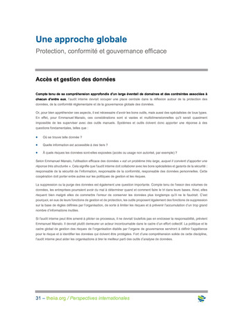 Perspectives Internationales - Data Analytics page 31