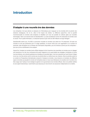 Perspectives Internationales - Data Analytics page 6